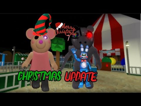 *NEW* Skins and Build Mode stuff in Piggy's Christmas update (Roblox Piggy)