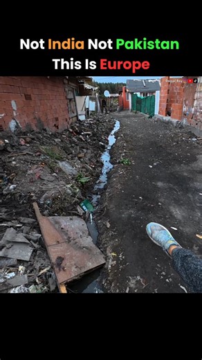 Danial Ray on Instagram: "Slums of Europ. This is the Roma community Living in Fakulteta, Bulgaria Full documentary on YouTube — link in bio. #SlumsOfEurope #RomaCommunity #HiddenEurope #bulgaria"