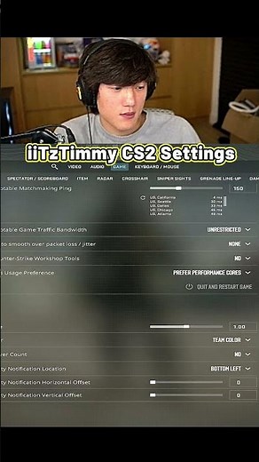 iiTzTimmy CS2 Settings - #iitztimmy #cs2settings #counterstrike2 #counterstrike #cs2 #cs #settings