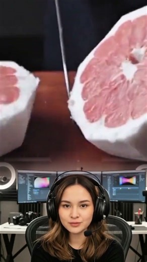 peeling of grapefruit #lifehacks #cuttingfruits #fruithacks #tricks