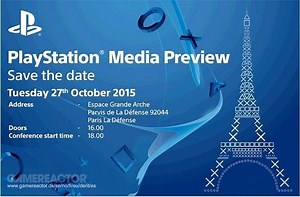 Sony confirms press conference at Paris Games Week