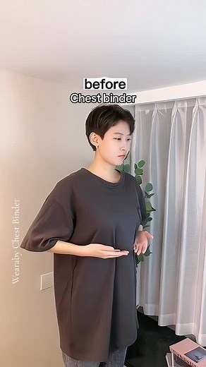 Elastic and Safe Zipper Binder for Chest Binding