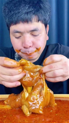 Today, let's eat a simple dish of spicy lamb belly. #shortvideo #mukbang #chinesefood #吃播 #美食吃播