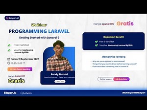 Webinar Programming Laravel I Getting Started with Laravel 9
