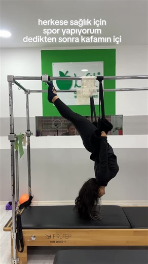 Fulya✨ on Instagram: "#gym #cadillacreformer"