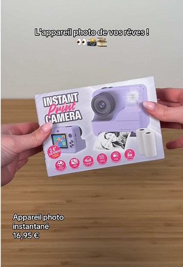 Capturez des souvenirs avec un appareil photo instantané