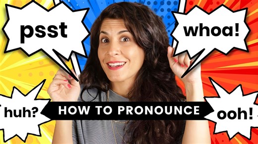 36K views · 1K reactions | Hmm, a-ha, eww! Huh…chances are that you’ve come across interjections in English before when reading, but you may not know how to pronounce all of them! In this video, I’ll share some of the most common interjections in English. | Accent's Way English with Hadar | Facebook