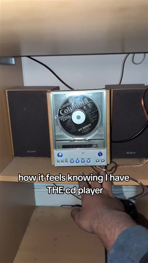 I love this silly thing sm I got it for a big 30 quid #cd #cdplayer #music #meme