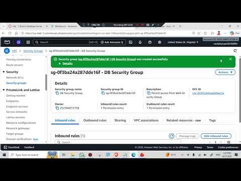 AWS Cloud Foundations Lab 5 | Build a DB Server & Connect with App | Hands-on Demo