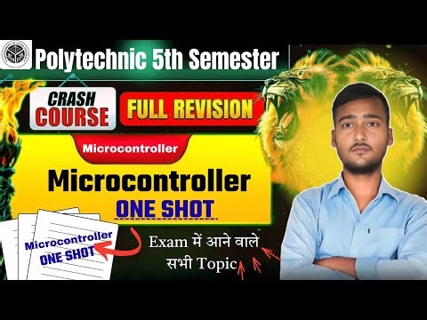 Microcontroller One Shot||Electrical 5th Semester||PLC Crash Course||Microcontroller ONE SHOT