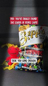 You just discovered the chip world’s most powerful figure… #red #voodoo #people #chips #13yearsofsearching #crazykids #zapps #peoplechips | Zapp's Potato Chips