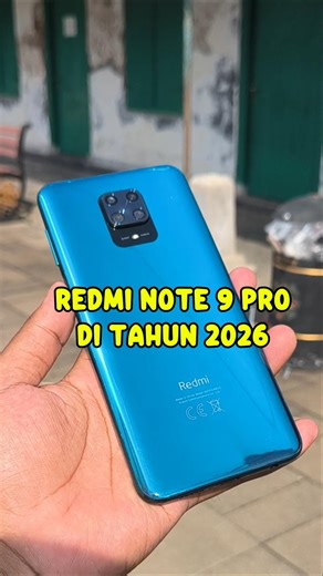 1 Jutaan‼️ REDMI NOTE 9 PRO di Tahun 2026
