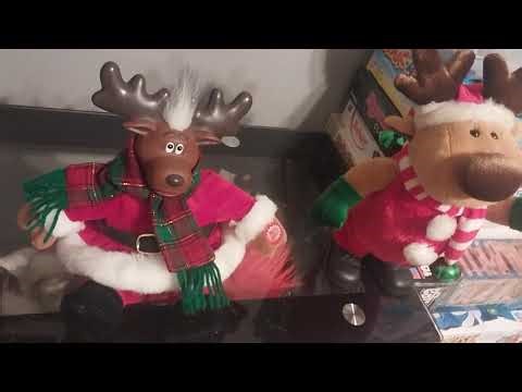 Cute singing reindeer toy by Dandee!