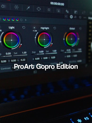 Probamos la ASUS ProArt PX13 GoPro Edition y está brutal para crear contenido 🎥🔥 Potente, ligera y con una pantalla OLED que se ve increíble para editar foto y video en cualquier lado. #ASUS #ProArt #GoPro #CreadoresDeContenido #Laptop