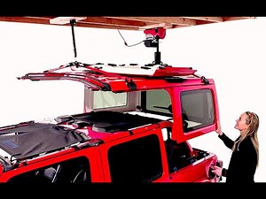 Lange Originals Hoist-A-Top Slide Jeep Wrangler JL Jeep Gladiator Top Removal System