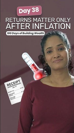 Returns Matter Only After Inflation | 100 Days of Building Wealth - Day 38