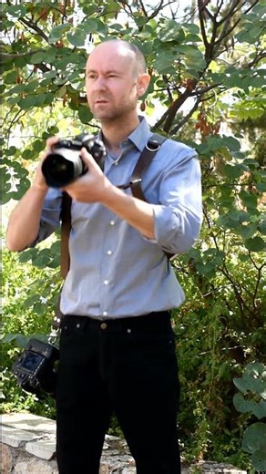 📸 Handmade leather camera harness