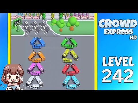 Crowd Express Level 242 Solution Walkthrough