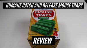 Watch Humane Catch and Release Mouse Traps Review on Amazon Live