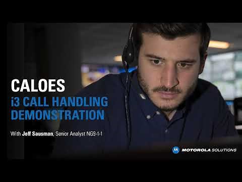 i3 Call Handling Demonstration with Jeff Sausman