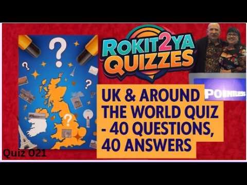 UK & Around The World 021 #pubquiznight #triviawithanswers #geographyquiz