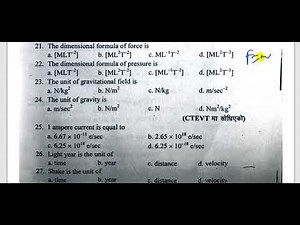 38 Entrance Preparation Past Question Solutions for Class 11 Science and CTEVT after SEE