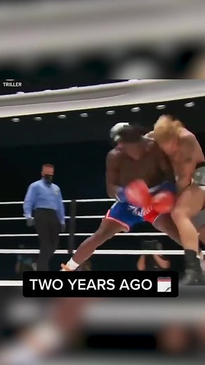 Two years ago #JakePaul knocked out Nate Robinson in just his second pro #fight 😲 #boxing #boxingtok #nba #basketball #knockout #ko (via Triller)