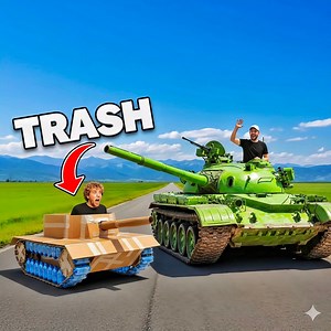 46K views · 1K reactions | Build a Tank With Trash, Win $1,000! (ft....