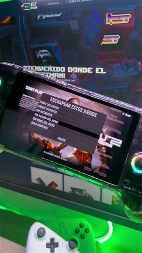 Como poner caratula o portada a tus juegos en Emulation Station #consolaportatil #emulationstation