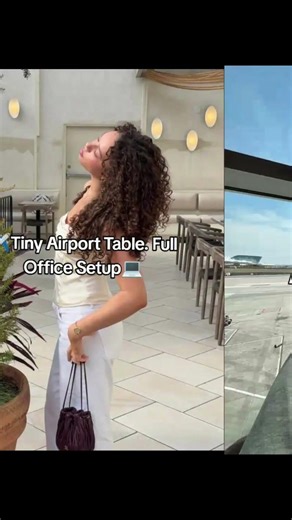Tiny Table, Big Setup #espressodisplay #usa #shorts #workfromanywhere #travelwork