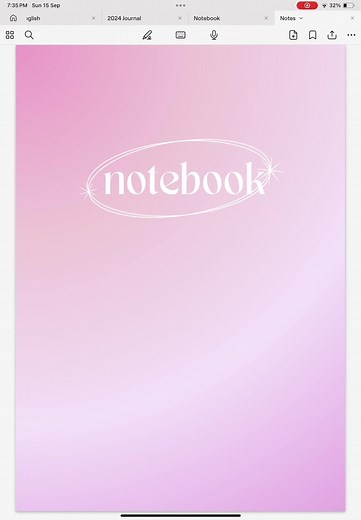 Customize Your Aesthetic Notebook Covers in Goodnotes
