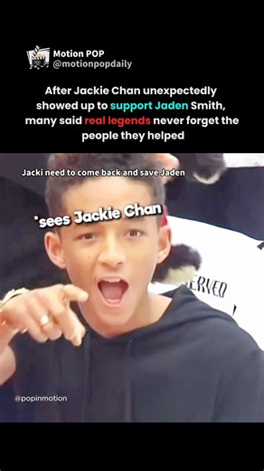 jackie chan showed up for jaden smith and fans remembered their karate kid bond #jackiechan