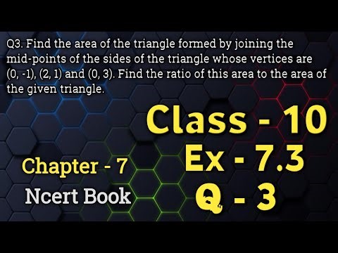 CLASS 10 EX - 7.3 Q3 CHAPTER 7 MATHS (COORDINATE GEOMETRY)