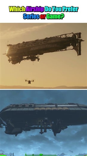 Which Airship Do You Prefer: Series or Game? #Fallout #FalloutTVShow