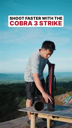 Missed shots usually come from slow setups. The Cobra 3 Strike lets you adjust, frame, and shoot—without breaking your flow. Made for creators shooting on the move, from wide landscapes to quick travel sequences. ✔️ One-hand height release for instant adjustments ✔️ Detachable mini tripod for steady shots anywhere ✔️ Compact, travel-ready design that sets up in seconds ⚡️SHOP COBRA 3 STRIKE TODAY: https://www.ifootagegear.com/collections/monopods #iFootageGear #Cobra3Strike #TravelTripod | iFoot