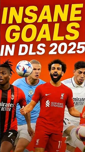 🔥 Insane Goals Compilation in DLS 2025 | Haaland, Salah, Valverde, Rafael Leão ⚽🔥