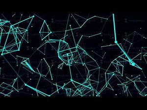 Futuristic technology background loop video without music
