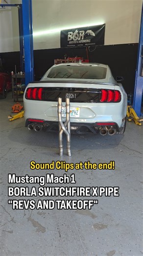 Boosted 6 Autowerks on Instagram: "@borlaperformance Switchfire X PIPE install on this Mustang Mach 1 on Jan 1. #mustang #mach1 #fordperformance #borla"