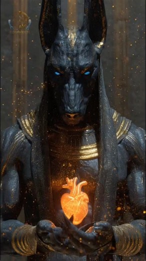 🔥 ANUBIS — The Eternal Judge 🐺⚖️🌹🪶