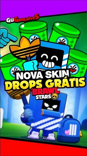 NEW SKIN and FREE NANODROPS in BrawlStars #brawlstars #brawltalk