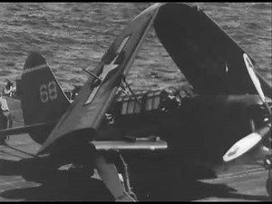 Aircraft Carrier Crash Landings in the Pacific (Nov, 13, 1944)