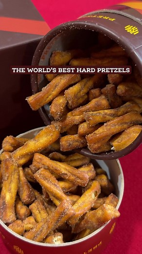 Pretzel Twists baked fresh in small batches = chef-crafted perfection you can't find anywhere else 💯 Golden, crunchy, addictive. The snack that actually lives up to the hype ✨ Once you try these, regular pretzels don't hit the same 🤷‍♀️ 🥨 Baked Fresh in Micro Batches 🇺🇸 Chef Crafted in Pennsylvania ⭐️ Over ONE MILLION Happy Customers 🚀 Delivered Fast & Fresh | Pretzels.com