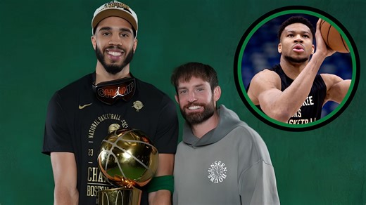 "Giannis to Boston confirmed" - NBA fans react to Jayson Tatum's trainer, Drew Hanlen, reportedly training a "new client" in Greece