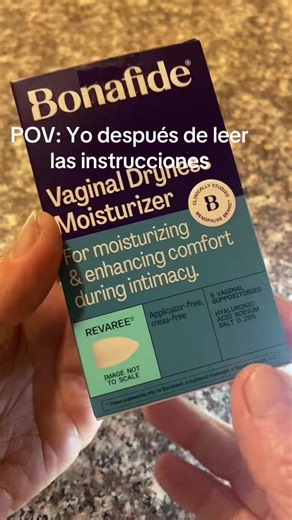 Revaree by Bonafide. Vaginal Moisturizer with 5mg Hyaluronic Acid. — 5 Inserts