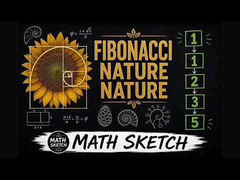 How the Fibonacci Sequence Hides in Nature | Math Sketch