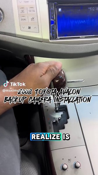 Boosted this 2008 Toyota Avalon with a sleek new backup camera installation! 🚗💨 Now, reversing is safer and easier than ever. Drive with confidence and let Maximum Audio take your vehicle's functionality up a notch. #ToyotaAvalon #BackupCamera #CarUpgrade #MaximumAudio