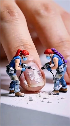 They’re Fixing the Fingernail 😱 #shorts #mixtape