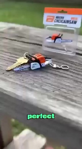 89 reactions · 4 comments | Meet the ultimate mini tool for fans of gadgets and gear — a Battery-Operated Chainsaw Keyring that brings tiny power to your pocket!  望 Realistic chainsaw sound  Battery-powered fun  Perfect keychain accessory  Great novelty gift for tool lovers ⚠️ Choking hazard — not for young children Carry a little lumberjack energy everywhere you go!  | Endeavoir-z | Facebook