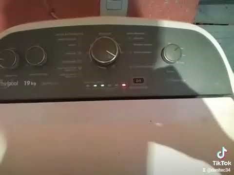 Como programar una lavadora whirpool xpert system