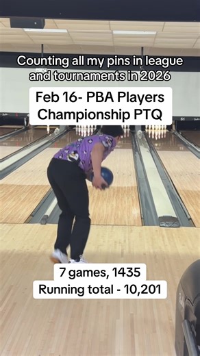 Counting Pins and Strikes at PBA Players Championship